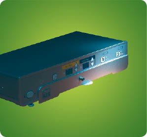 ARC300 electrosurgery generator on green background